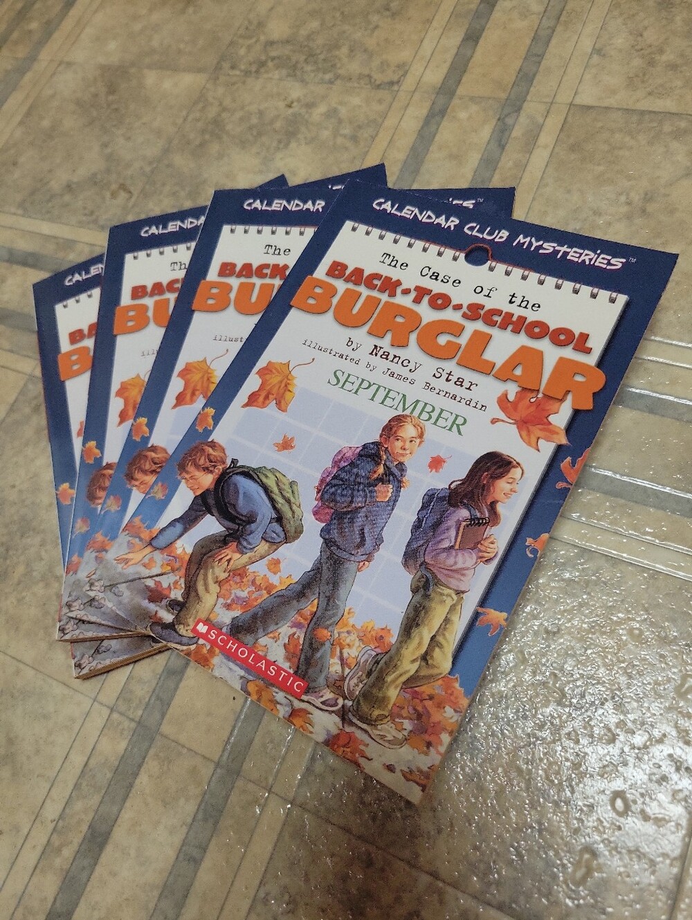 Group Novel Set - 4 Copies of Calendar Club Mysteries #5 by Nancy Star